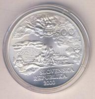 Szlovákia 2000. 500K Ag "S. Mikovini" T:BU
Slovakia 2000. 500 Korun Ag "S. Mikovini&q...