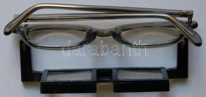 Nagyító szemüveg 3× fókusz, eredeti dobozában, újszerű állapotban, Usa gyártmány