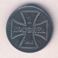 Német Birodalom/Császárság/I.vh./megszállt kelet-európai területek/Keleti Főparancsnokság 1916A 1K Fe T:2 German Empire/WWI/Military coinage for East Europe 1916A 1 kopek Fe C:XF