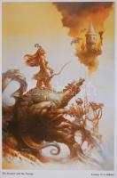 Boris Vallejo fantasztikus világa című album nyomdai levonata