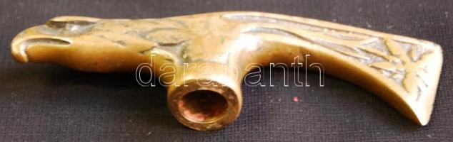 Sasos réz fokosfej / 
Copper axe froming an eagel's head 14cm