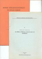 1942-1989,6 db érdekes témájú különlenyomat