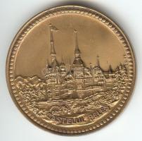 Románia DN. "I. Károly" Br emlékérem (60mm) szign.: M. Fetita T:1-
Romania ND. "Carol...