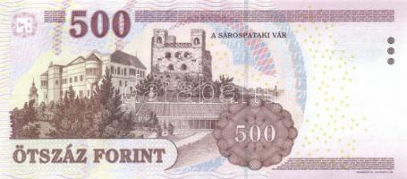 2007. 500Ft "EA" (2x) egymás utáni sorszámmal + 2007. 500Ft "EC" T:I