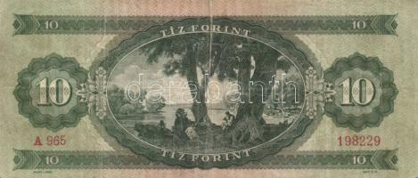 1949. 10Ft + 1962. 10Ft + 100Ft (2x) egymás utáni sorszámmal + 1975. 20Ft + 1980. 20Ft + 1992. 100Ft...