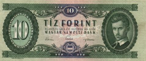 1949. 10Ft + 1962. 10Ft + 100Ft (2x) egymás utáni sorszámmal + 1975. 20Ft + 1980. 20Ft + 1992. 100Ft...