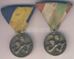 ~1933. "CORVIN Sas-Halomi Díj Polgári Lövész Egyesület" Br díjérem (30mm) szalaggal + &quo...