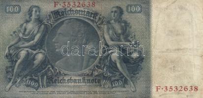 Német 3. Birodalom 1935. 100M "E/F/G" (4x) T:II-,III
German Third Reich 1935. 100 Mark &qu...