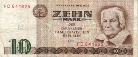 NDK 1971. 10M (3x) + 50M (2x) + 1975. 5M (2x) + 20M (2x) mind klf széria T:II-,III
GDR 1971. 10 Mark...