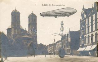 Köln mit Zeppelin