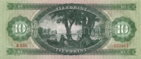 1969. 10Ft (6x) egymás utáni sorszámmal! T:I