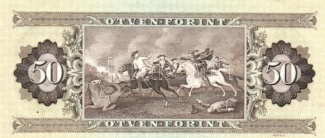 1989. 50Ft (3x) egymás utáni sorszámmal T:I