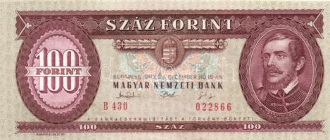 1993. 100Ft (3x) egymás utáni sorszámmal T:I