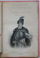 Szilágyi Sándor: Erdélyország története II. Pest, é.n., Heckenast Gusztáv. Aranyozott félbőr kötésben, festett lapszélekkel, a címlapon Bethlen Gábort ábrázoló rézmetszettel. A fedőlap levált és egy lap hiányzik.