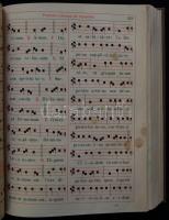 Missale Romanum ex decreto sacrosancti concilii tridentini. Regensburg, 1896. Félbőr kötésben újrakö...