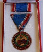 1960-70. Szolgálati Érdemérem 10, 15, 20, 25, 30 év után eredeti díszdobozban T:1-