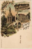 Hermannsdenkmal Litho