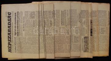 Népszabadság 1956. nov. 28- dec. 9-ig, dec 3. hiányzik 11. lapszám