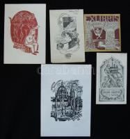 5 db ex libris