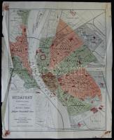 Cca 1890 A Budapesti Országos Kiállítás helyzetrajza, apróbb hibákkal