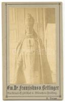 cca 1900 Franciscus von Bettinger müncheni püspök keményhátú fotó / Bishop of München photo 7x9 cm