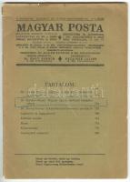 1931 Magyar Posta folyóirat V. évf. 6-7. szám, 1931 június-szeptember