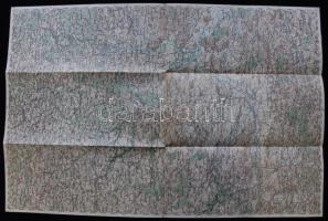 15db katonai térkép az I. világháborúból, többségüket használták is