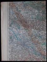 15db katonai térkép az I. világháborúból, többségüket használták is