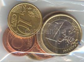 Szlovénia 2007. 1c-2€ euro forgalmi sor T:1 Slovenia 2007. 1 cent - 2 Euro coin set C:Unc