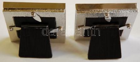 2 db Wendy Reed Designed képkeret, Swarovski üveggel és platinázott kerettel/
Photo frames platinum ...