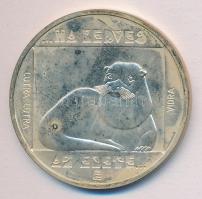 1985. 200Ft Ag "Természetvédelem-vidra" T:BU