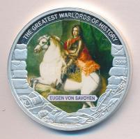 Libéria 2009. 5$ ezüstözött Cu "Nagy Hadvezérek / Savoyai Jenő" T:PP csak 2000db!
Liberia ...