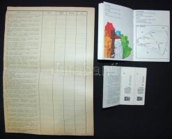 3 db régi és új mozival kapcsolatos nyomtatvány