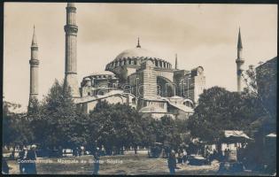 Konstantinápoly - 3 db használatlan, régi mecset képeslap