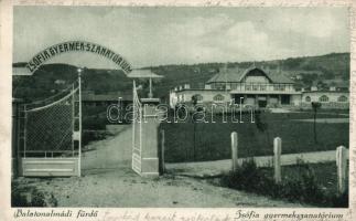 Balatonalmádi-fürdő Zsófia gyermekszanatórium