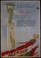 cca 1950 3 db ritkább szocreál oklevél