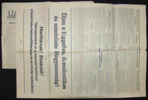 1956 október 28. és 29. Igazság c. folyóirat és a Függetlenség c. folyóirat (1956.10.30.)száma