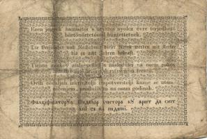 1848-49. Kossuth bankó sor 15Kr + 30Kr + 1Ft + 2Ft + 5Ft piros T:III,III-