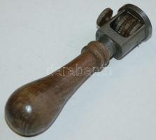 Dunavarsány MÁV fanyeles vasúti dátumbélyegző / railroad stamp-seal