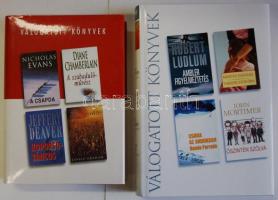 14 db új állapotú, érdekes Readers Digest könyv. 4 regény egy könyvben