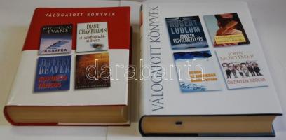 14 db új állapotú, érdekes Readers Digest könyv. 4 regény egy könyvben