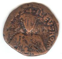 Bizánci Birodalom / VI. León 886-912. Follis "+LEOn bAS ILEUS ROM / +LEOn En QEO bA SILEVS R OMEOn" (5.92g) T:3 Byzantine Empire / Leo VI 886-912. Follis "+LEOn bAS ILEUS ROM / +LEOn En QEO bA SILEVS R OMEOn" (5.92g) C:F