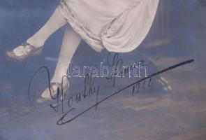 1921 Labori jelzéssel: Honthy Hanna dedikált fotója