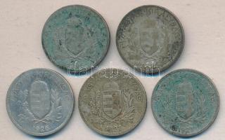 1926-27. 1P Ag (5x) T:3,3-
