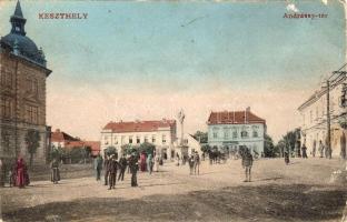 1911 Keszthely Andrássy-tér