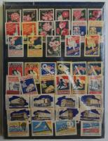 840 db klf szovjet gyufacímke a 60-as évekből A/4-es 16 lapos berakóban