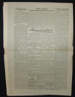 1948. márc. 9. Népszava-szám az SZDP 36. kongresszusának befejezéséről szóló vezércikkel