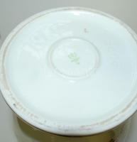 Hollóházi jelzéssel virágokkal és madárral díszített nagyméretű porcelán váza / Hollóházi chinaware ...