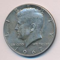 Amerikai Egyesült Államok 1967. 1/2$ Ag "Kennedy" T:2 patina
USA 1967. 1/2 Dollar Ag &quot...