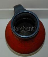 Nagyméretű mázas német kerámia padlóváza hibátlan állapotban /
Large glazed ceramic vase in flawless...